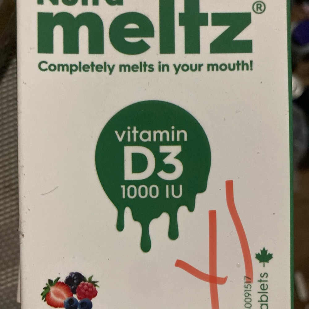 Relmeltz Vitamin D3 1000 IU Tablets